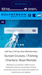 Mobile Screenshot of gulfstreamboatclub.com