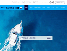 Tablet Screenshot of gulfstreamboatclub.com